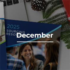 Button for December issue of the newsletter.
