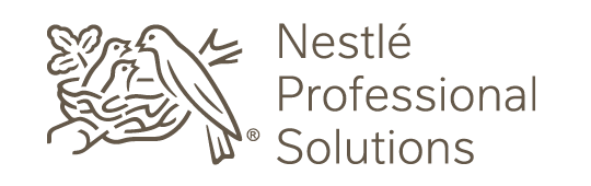Logo of Nestlé Professional Solutions.